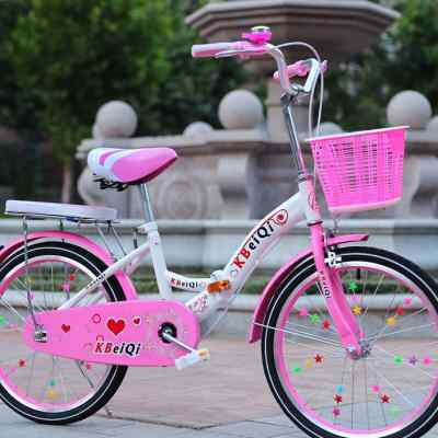 新品儿童自行车1618寸折叠车v791115岁男女中小学生车2022寸淑女