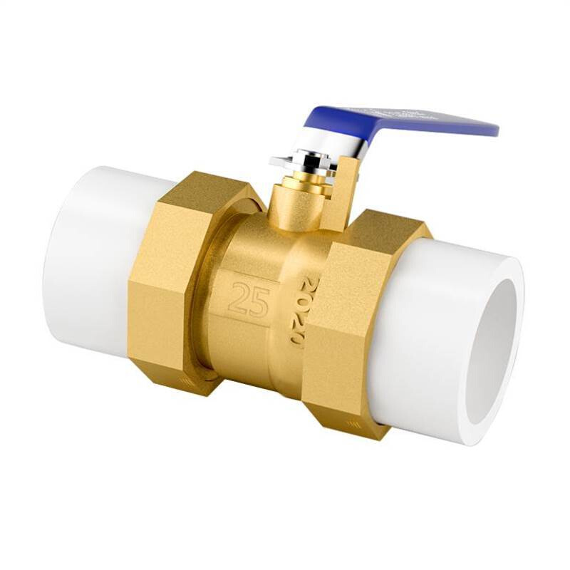 速发20ppr25全铜球阀6分暖气活接阀门热熔焊接阀开关接头水管管件