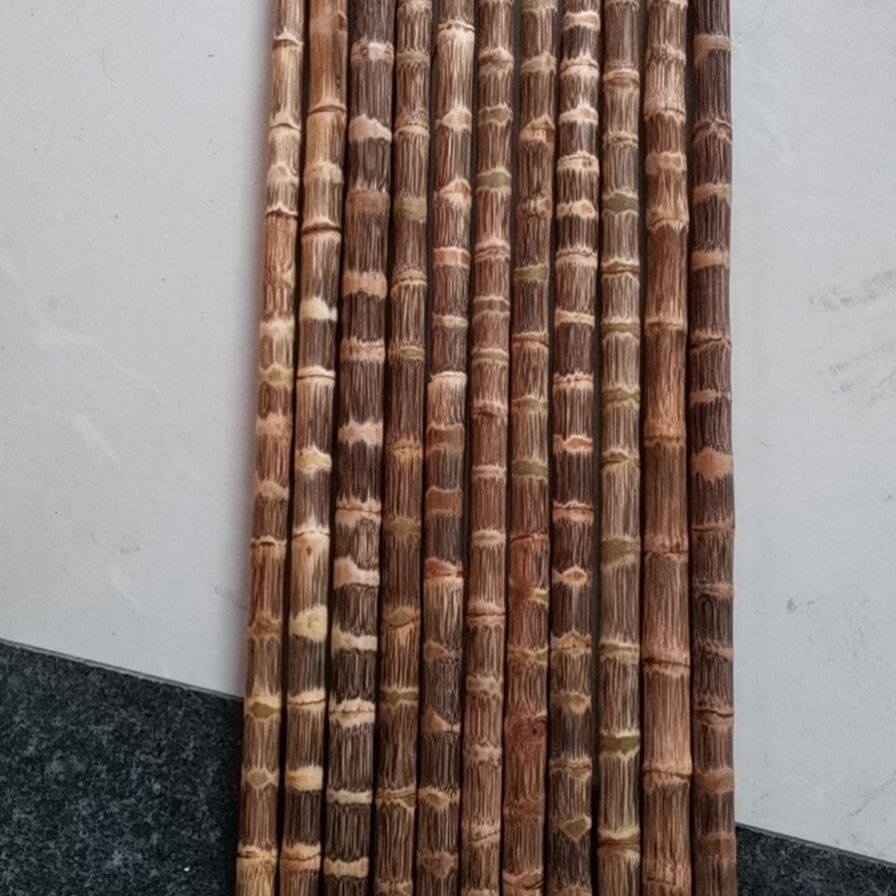 新龙竹金丝竹材料实心血子1米长.