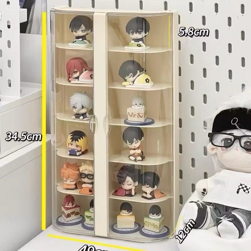 透明亚克力手办展示架多层收纳柜