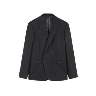 商务舒适平驳领混纺西服外套上衣 秋冬款 ANDREW MACKENZIE男士