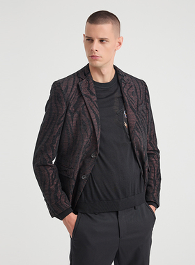 ANDREW MACKENZIE意大利男装暮鼓系列西装提花西服551072142118