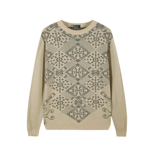 休闲舒适混纺圆领套头毛衫 秋冬款 上衣 MACKENZIE男士 ANDREW