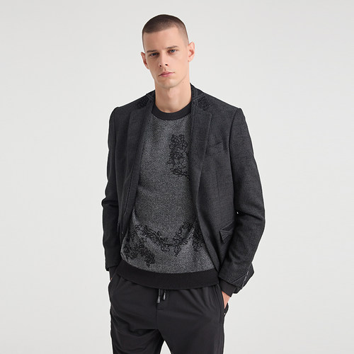 ANDREW MACKENZIE意大利男装西装拼接宴会西服551072233110