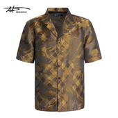 MACKENZIE意大利男装 春夏印花男士 短袖 ANDREW 衬衫 551222212101