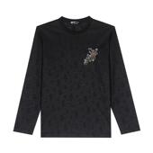 MACKENZIE男士 春夏款 休闲舒适圆领薄款 ANDREW 长袖 T恤上衣