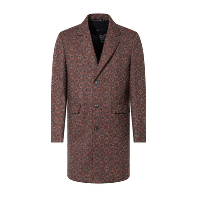 ANDREW MACKENZIE男士 秋冬款休闲舒适商务长款薄款大衣外套上衣