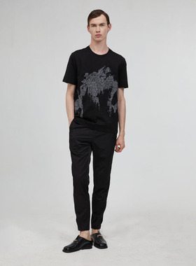 ANDREW MACKENZIE意大利男装山风来信系列23短袖T恤551232321131