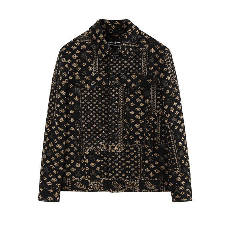 ANDREW MACKENZIE男士 秋冬款休闲舒适翻领夹克外套上衣