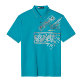 ANDREW 男商务休闲 polo衫 MACKENZIE夏季 纯棉刺绣清新翻领短袖