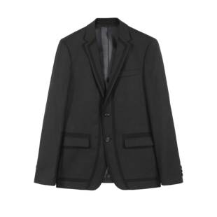 商务舒适绵羊毛平驳领西服外套上衣 秋冬款 ANDREW MACKENZIE男士