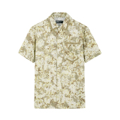 衬衫 ANDREW T恤 休闲舒适印花薄款 翻领短袖 MACKENZIE男士 夏季