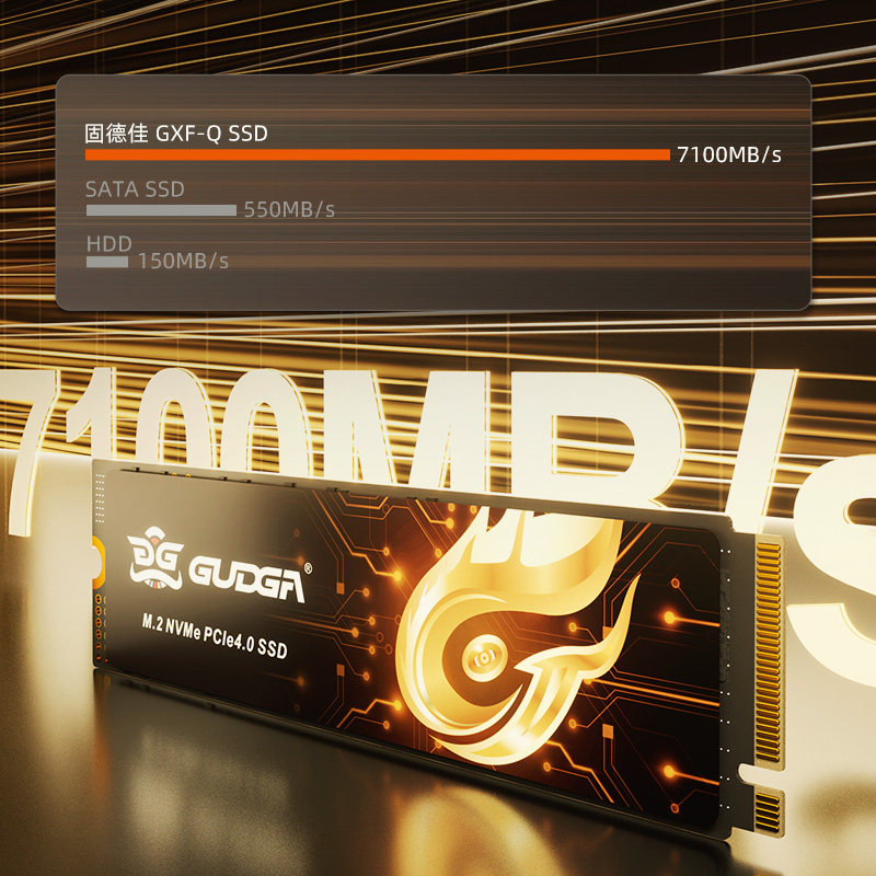 GOODEJIA GXF Q PCIE4.0 NVME M.2 솔리드 스테이트 드라이브 4T2T1TB 데스크탑 컴퓨터 노트북 SSD