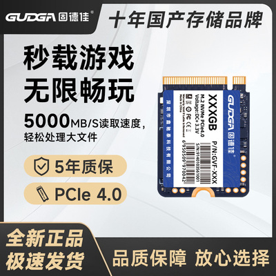 固德佳GVF 2230固态硬盘SSD M.2 NVMe 512G 1TB 游戏掌机 PCIe4.0