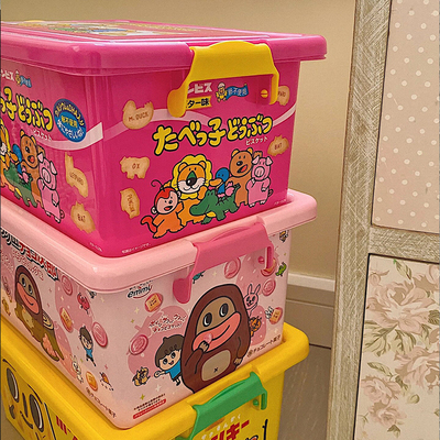 日式零食箱松鼠兔动物饼干盒