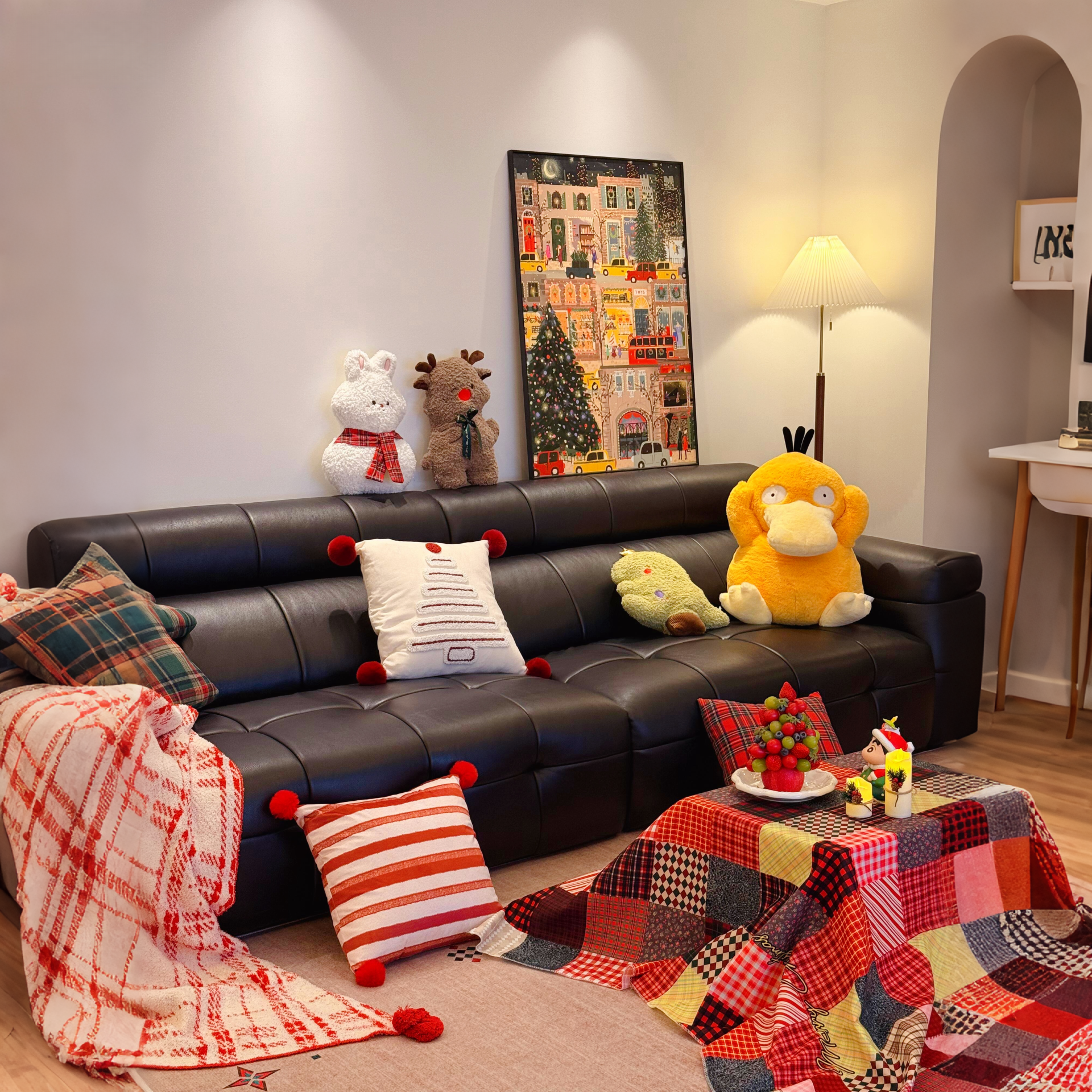 属于小家的新年氛围！抱枕