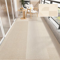 Balcony special floor mat pvc no-wash and washable carpet, outdoor waterproof, sun-proof and anti-slip large area full-lay leisure mat thumbnail 7