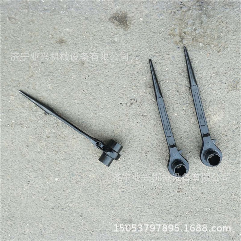 棘轮扳手 M24螺母的松紧用棘轮扳手 轨枕螺栓棘轮扳手使用方便