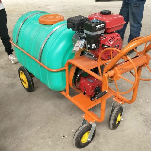 四轮农用打药机小型打药车手推式200升汽油打药机 喷药机柱塞泵