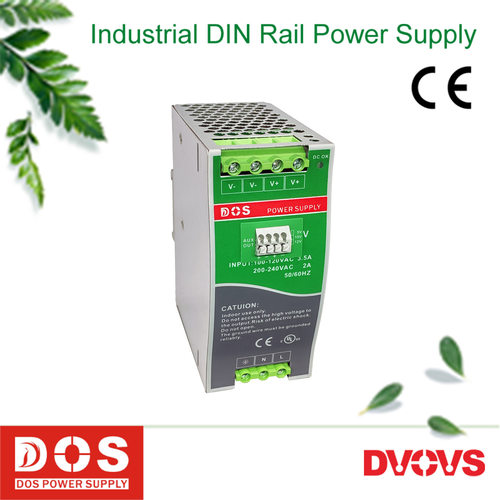 两组电压双输出24V4A和12V1A高效率导轨式开关电源型号NDR-120-CB