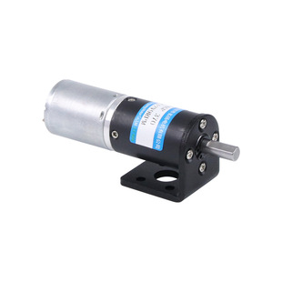 名扬微型直流减速电机行星齿轮24v12v6伏低速慢速大扭力370小马达
