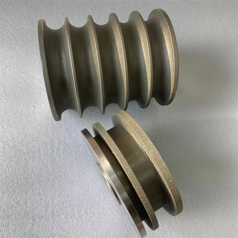 电镀沙轮老型佛珠磨盘  磨木珠凹型打磨抛光工具圆珠定型砂轮可定