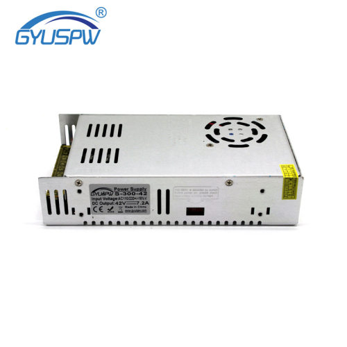 42V300W开关电源LED灯具监控安防步进机机械设备马达DC42V雕刻机
