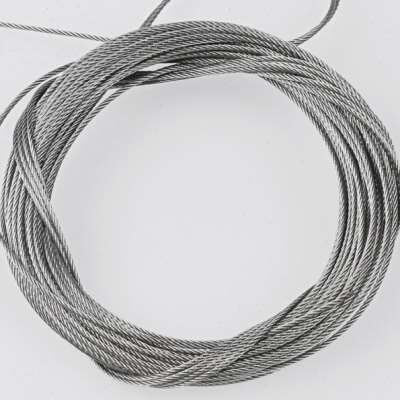 阳台升降晾衣架钢丝绳  304不锈钢配件 75米钢丝绳2根
