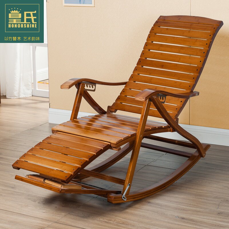 休j闲摇椅竹摇椅老人午休椅靠椅实木摇摇椅懒人椅逍遥椅