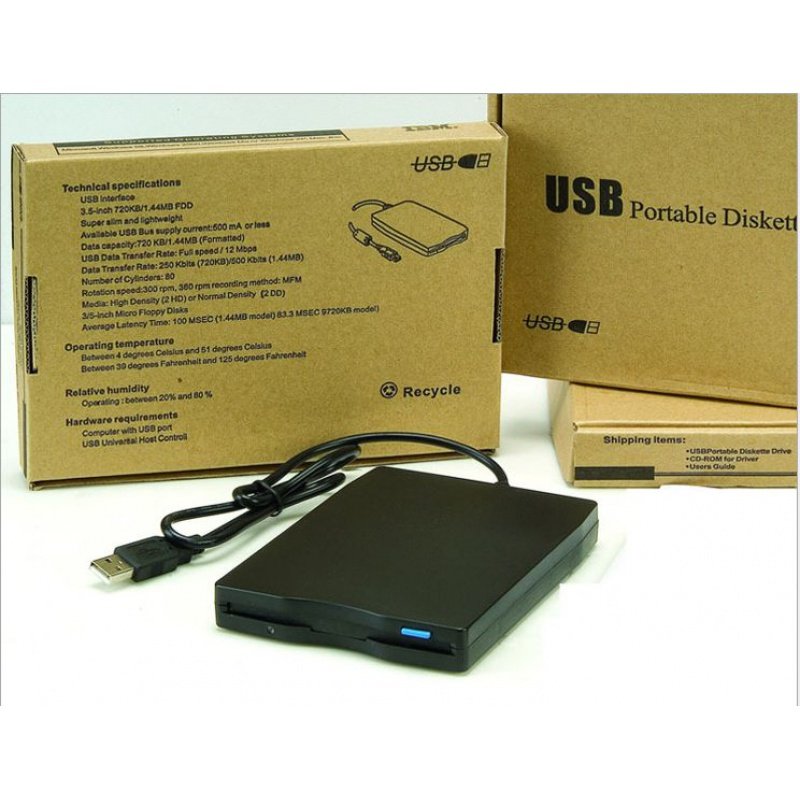 5寸1.44软盘驱动器usb fdd