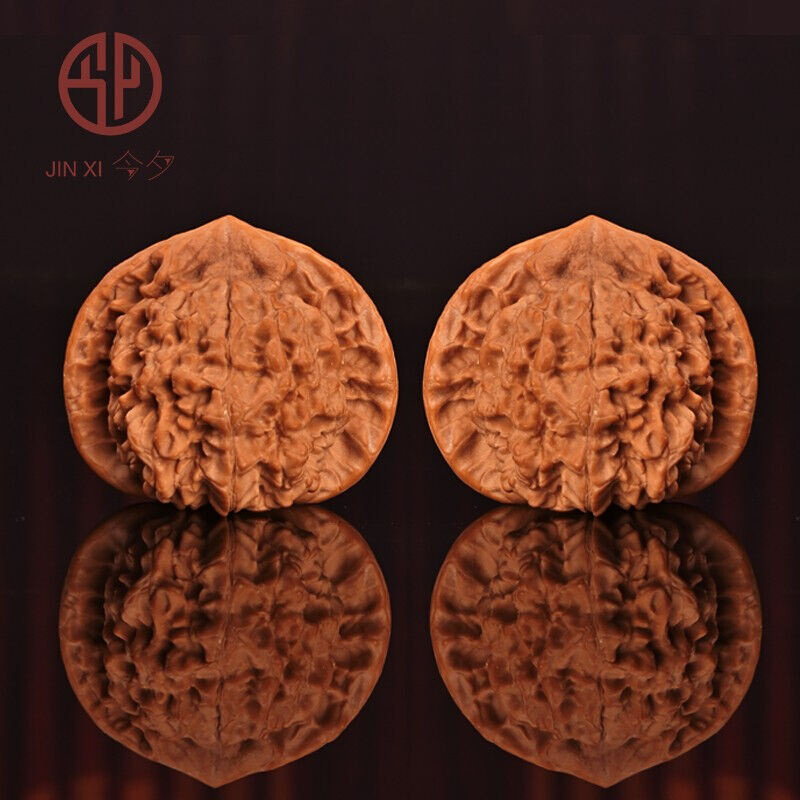 今夕文玩核桃四座楼狮子头麒麟官帽手玩把玩古玩大尺寸麒麟官帽47