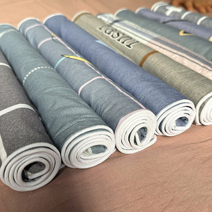 40x60家用学生宿舍单人100%纯棉枕套35x55 简约全棉枕头套一对装