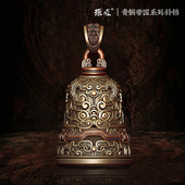 琢匠狮咬剑铃铛青铜帝国铜吊坠男复古铜铃车载汽车挂件车内吊饰