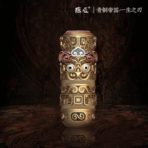 琢匠青铜帝国一生之刃吊坠黄铜