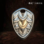 琢匠龙鳞吊坠男士 项链挂坠国风文玩配饰小众设计手链侧挂手串散珠