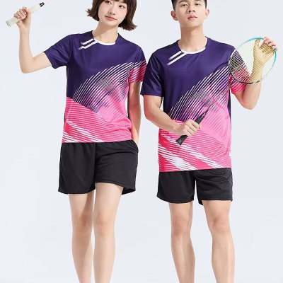 2025新款羽毛球服套装男女款