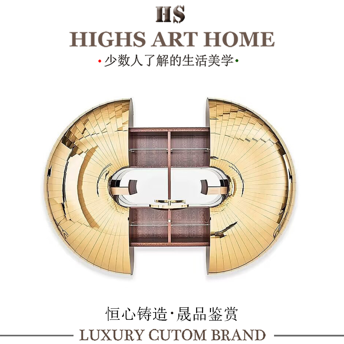 酒柜自动伸缩不锈钢艺术奢华独特