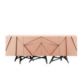 Rosalia餐边柜意式 饰玄关柜 轻奢豪宅客厅储物柜设计师多边形装