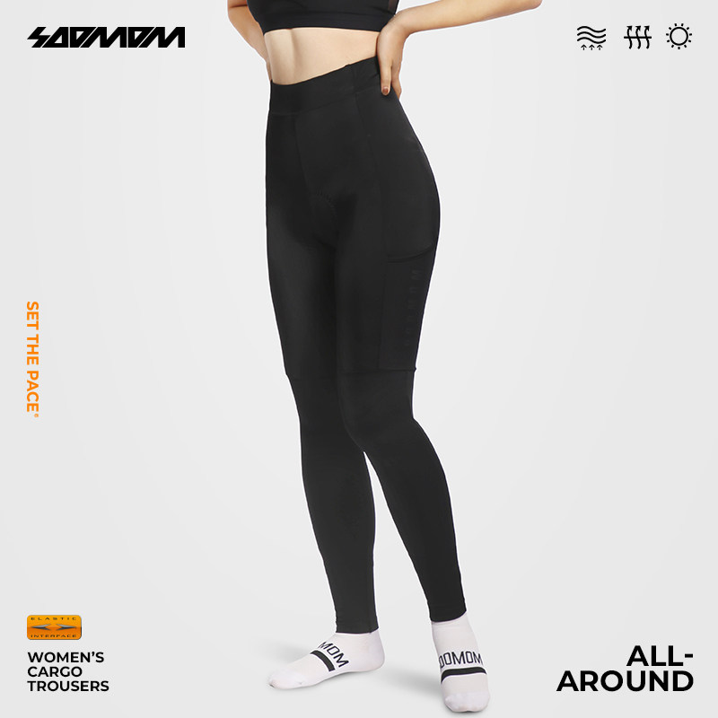 SOOMOM速盟女士储物骑行长裤图片