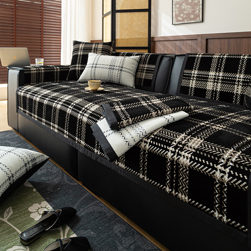 轻奢沙发垫防滑皮沙发套罩2025新款四季通用雪尼尔防猫抓坐垫盖布,居家布艺,沙发垫,淘宝优惠券,粉丝福利购,淘宝优惠卷