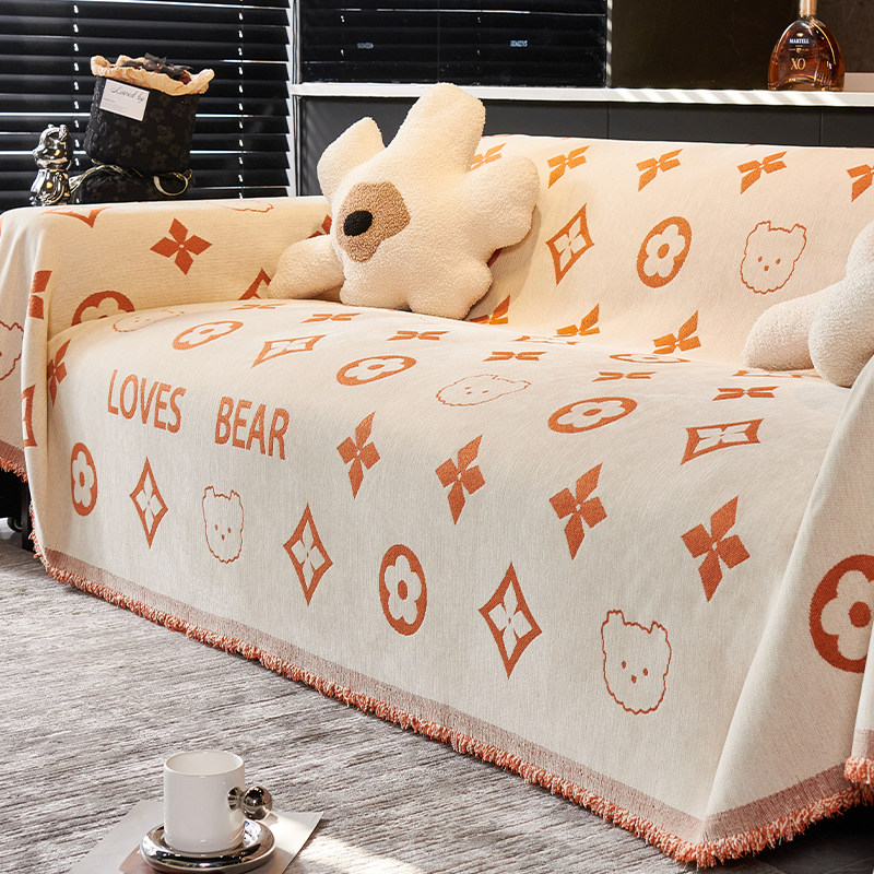 现代轻奢高级感沙发盖布全盖四季通用雪尼尔防猫抓沙发套罩沙发毯,居家布艺,沙发垫,淘宝优惠券,粉丝福利购,淘宝优惠卷