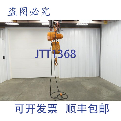现货供应哈灵顿 ES3B 127 1/2 吨电动链式葫芦，提升高度 10 英尺