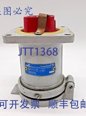 原装供应Cooper Crouse-Hinds R1034 PowerMate 插座 100A 3W 4P