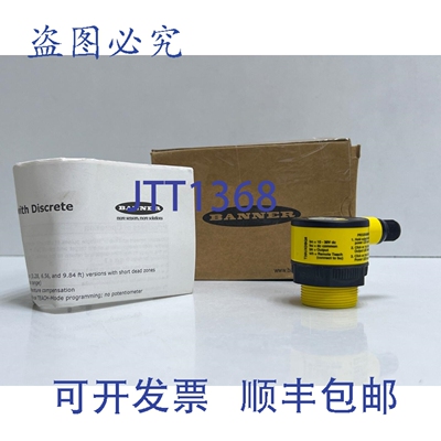 原装供应Banner Engineering T30UXDBQ8 超声波接近传感器 80058