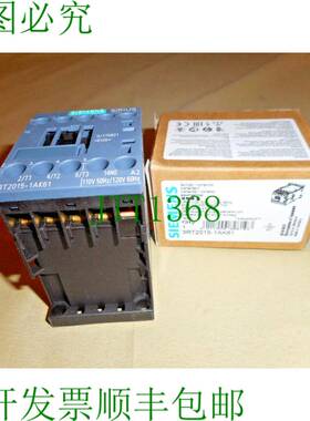 原装供应3RT2015-1AK61 3 极接触器 NIB