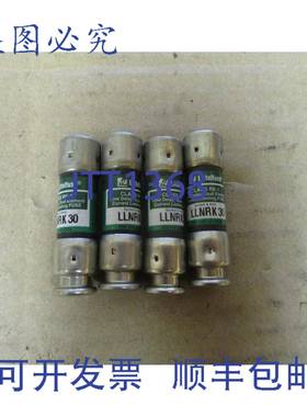 原装供应4 件装 LITTELFUSE 延时保险丝 LLNRK 30 30A AMP 250Vac