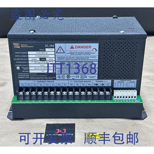 原装供应- 功率测量仪 ION 7700 PM-9612B076-04 60Hz 85-240V~,