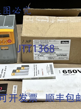 原装供应- Parker 650 系列驱动器 650V-21140010-0F1P00-B2 1马