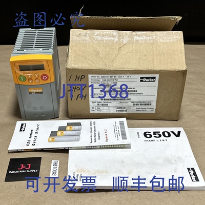 原装供应- Parker 650 系列驱动器 650V-21140010-0F1P00-B2 1马
