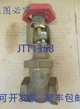 原装供应United 1999 1 英寸 NPT 主闸阀 150 WSP 175 WOG